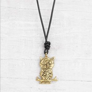 Island Cowgirl “be wise” necklace • N E W